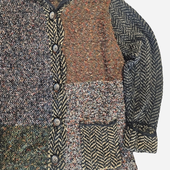 Coldwater Creek Multicolor Textured Blazer - Picture 4 of 5